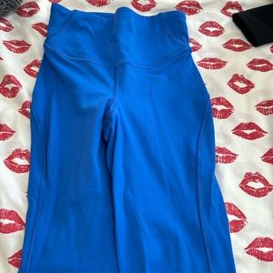blue lululemon leggings